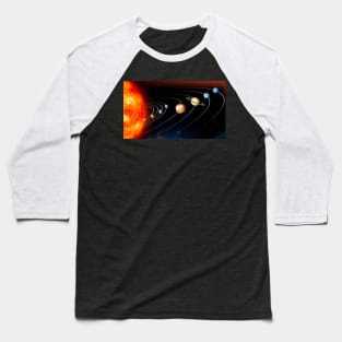 Solar System Baseball T-Shirt